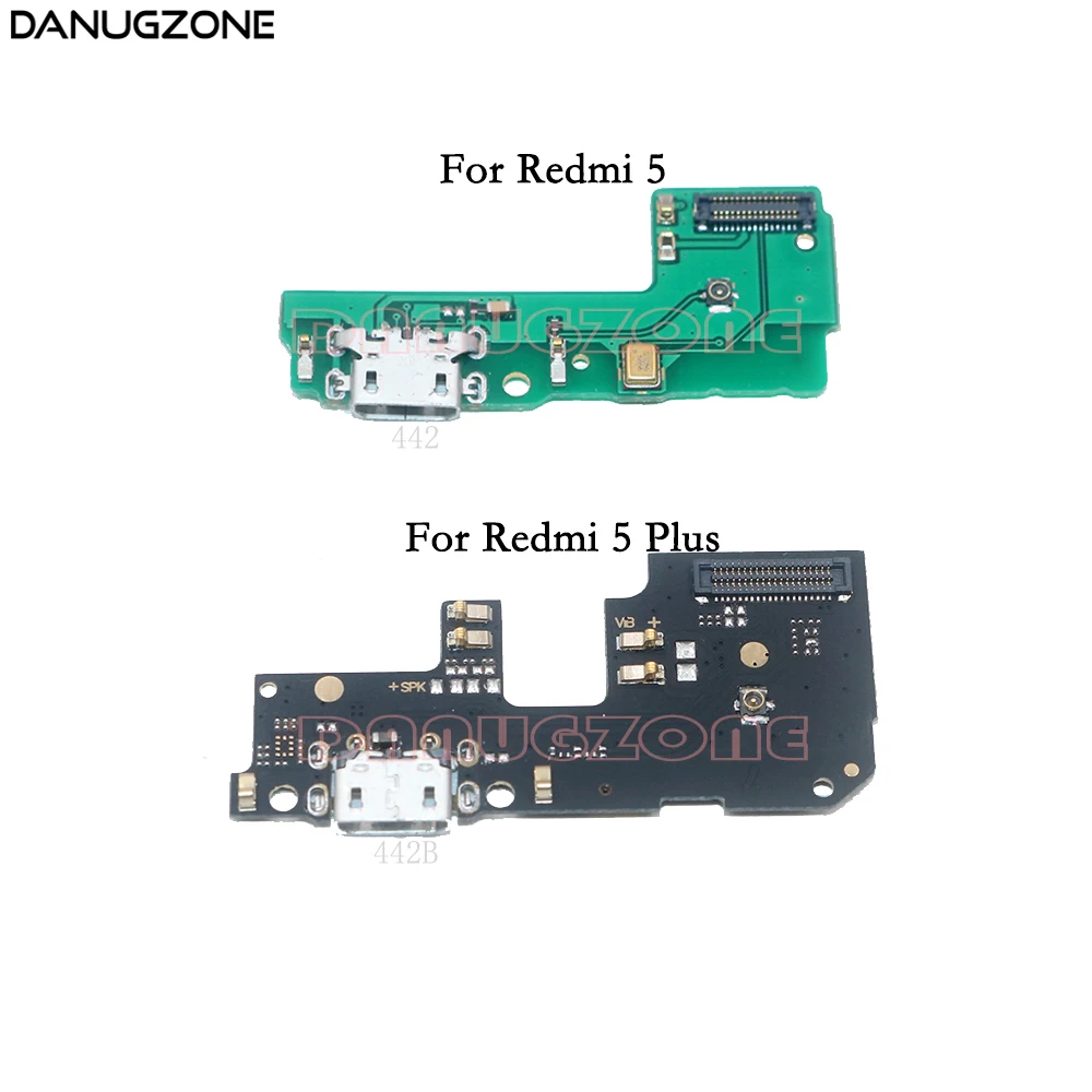 Usb зарядная док-станция Разъем Порт Разъем зарядная плата гибкий кабель для Xiaomi Redmi 5 Plus