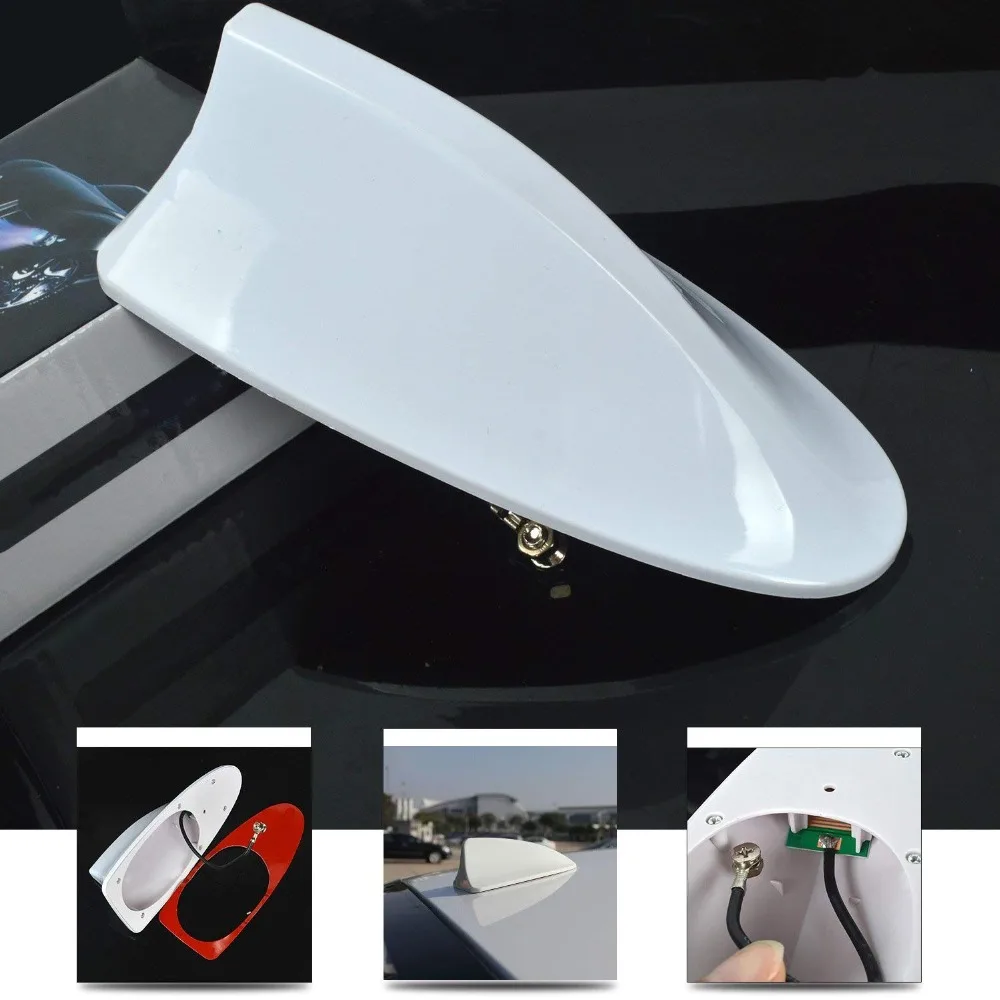 

Shark Fin Radio Roof Antenna Universal Wireless Car antenna Radio FM Signal Booster Auto Aerial for hyundai/nissan/toyota/honda