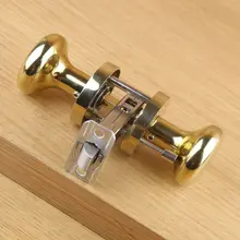 Тайвань Золотой пост больницы простой золотой замок для ванной комнаты шар замок комнатный замок