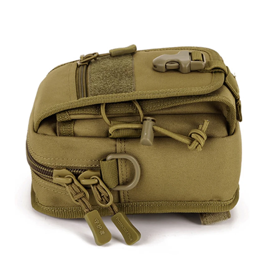  Outdoor Sport Camousflage Running Waist Bag Molle Military Tactical Waist Fanny Shoulder Bag For 5.