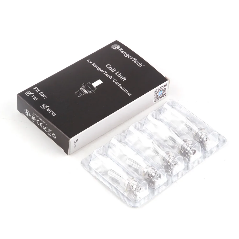 50pcs Original kangertech Kanger T3S coil 1.5/1.8/2.2/2
