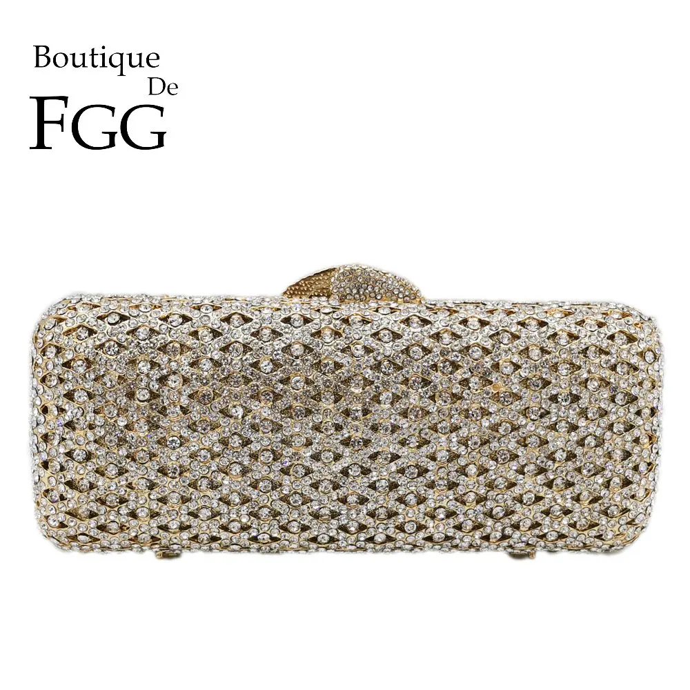 Бутик De FGG элегантная женская коробка с бриллиантами клатч вечерние сумочки-косметички формальный ужин дамские сумочки и кошельки Свадебная сумка с кристаллами