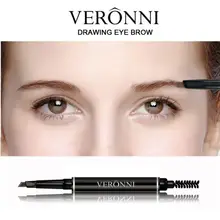 5 цветов 24 часа длительный карандаш для бровей мягкая и гладкая Мода глаз 0,4 г Lotus серии макияж бренд