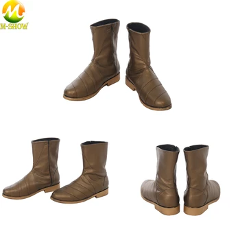 

Justice League Aquaman Cosplay Boots Arthur Curry Cosplay Leather Boots Brown Custom Made Shoes For Halloween Adult