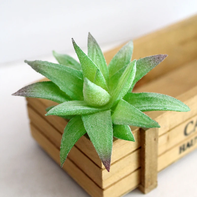 

Fine Workmanship 1x Artificial Fake Succulent Flower Floral Plants Home Garden Landscape Decor