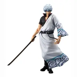 Pop Gintama Саката Gintoki фигурку ПВХ Широ Яша Аниме фигурки коллекционные модели Рождественский подарок на день рождения игрушки куклы WX441