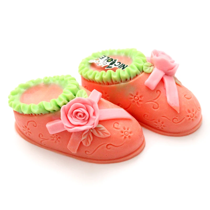 

Nicole Silicone Soap Mold Cute Shoes Shape Handmade DIY Chocolate Candy Mould