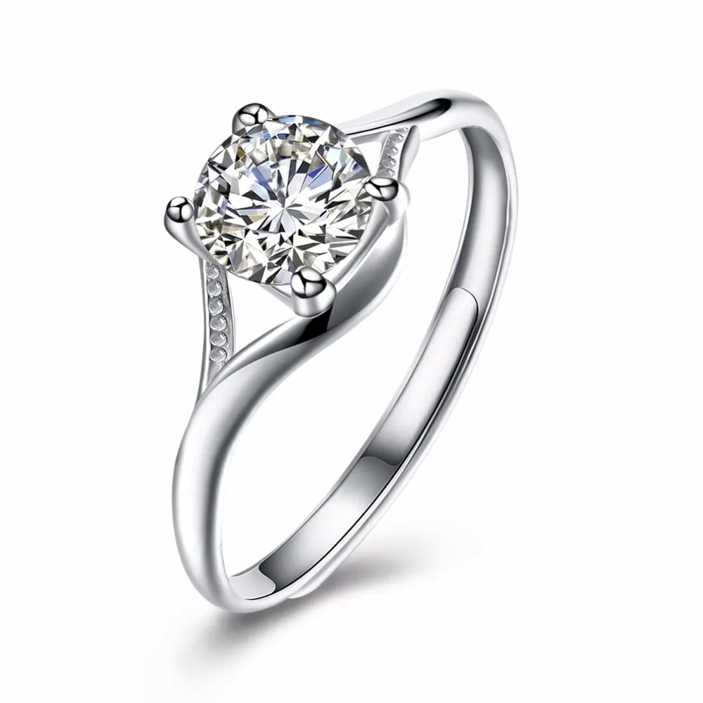 

2019 SALE Fine Jewelry Jewelry Original Authentic 925 Sterling Silver Crystal From Swarovski Opening Rings Rings For GIRL Gift