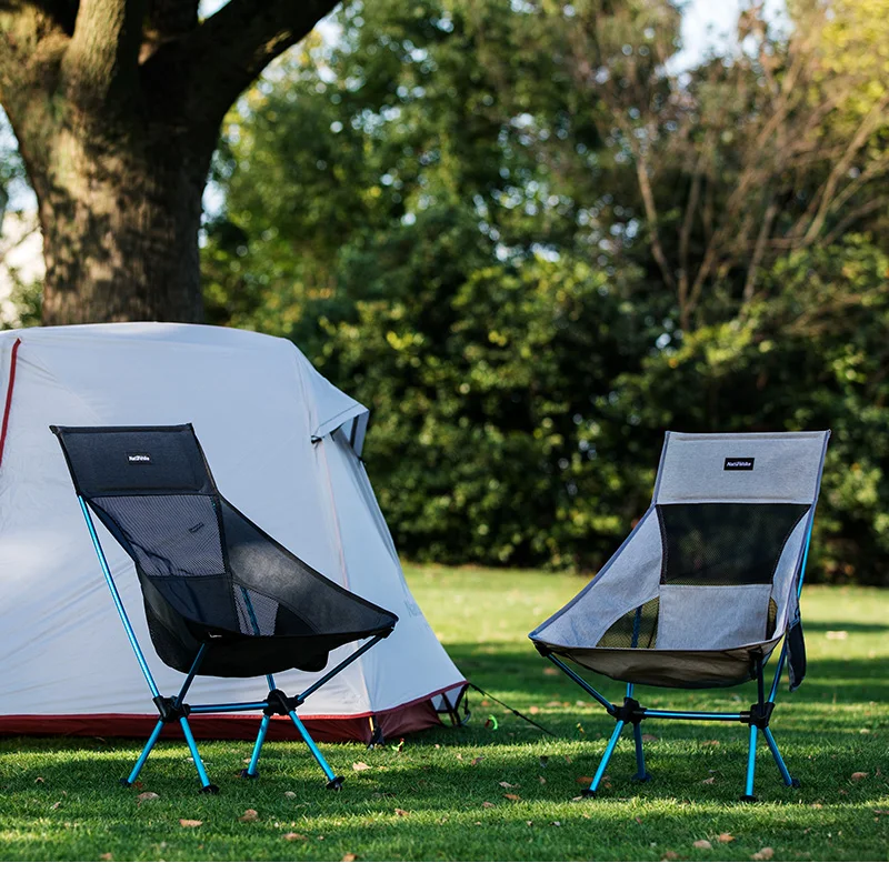 Naturehike ao ar Cadeira de Pesca Cadeira de Back-resto Cadeira de Praia Cadeira da Lua para o Desenho de Piquenique Livre Portátil Dobrável Acampamento Leve 7 Ferram. atividade ar livre