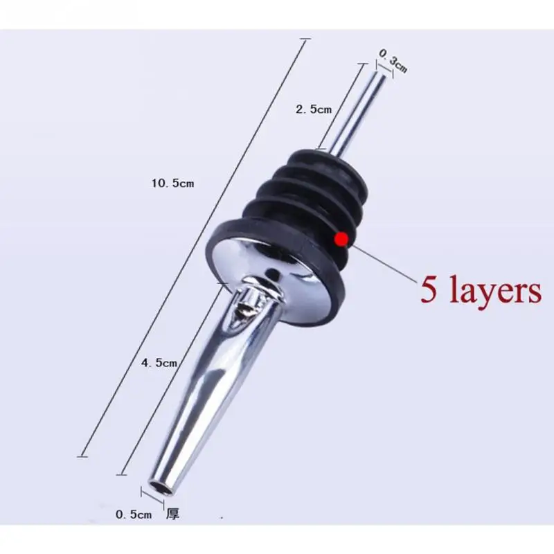 1/3 шт. Нержавеющая сталь бутылки вина заливщик масла из пробки бармен винные аксессуары Барные аксессуары винній наполнитель#30