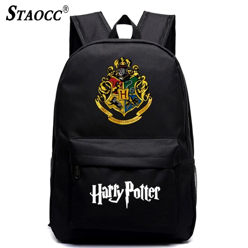 

Harry Potter Backpack School Bag For Teenage Girls Boys Space Mochila Laptop backpack Bookbag Student Travel Bagpack Sac A Dos