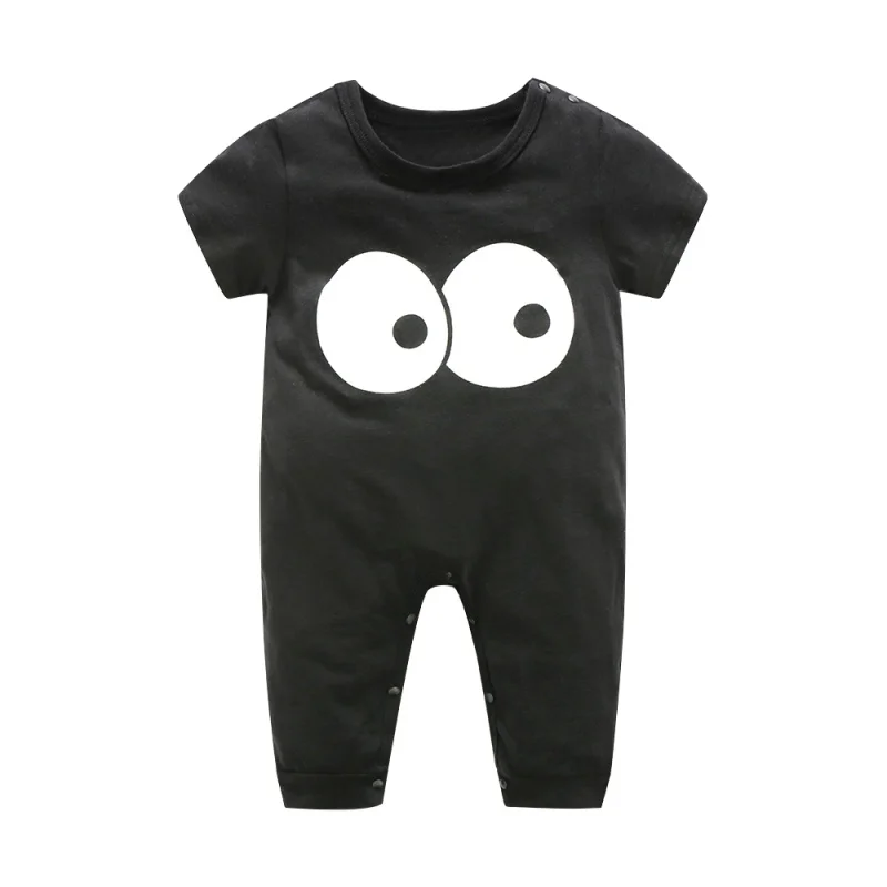 

Toddler Baby Rompers 2019 New Newborn Baby Boy Girl Short Sleeve O-neck Clothes Infant Product