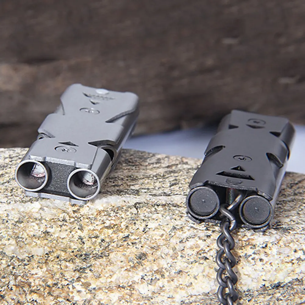 Outdoor Survival Whistle 150DB Stainless Steel Whistle Lifesaving Emergency SOS Outdoor Camping Survival Tools 2 Colors Outdoor Survival Whistle 150DB Stainless Steel Whistle Lifesaving Emergency SOS Outdoor Camping Survival Tools 2 Colors