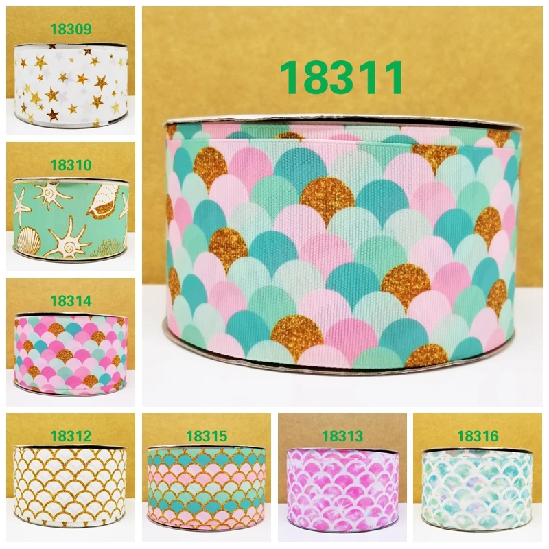 

Free shipping 2017 new arrival ribbons Hair Accessories ribbon 10 yards printed grosgrain ribbons 18311