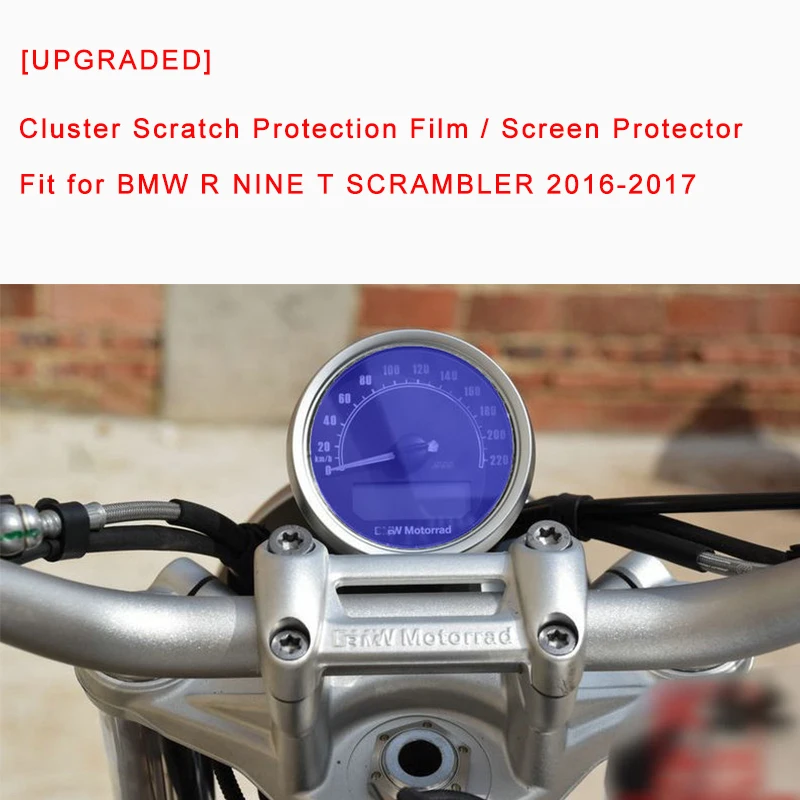 

for BMW R NINE T SCRAMBLER 2016-2017 Cluster Scratch Protection Film Screen Protector Blue Light Explosion-proof 100% Brand New