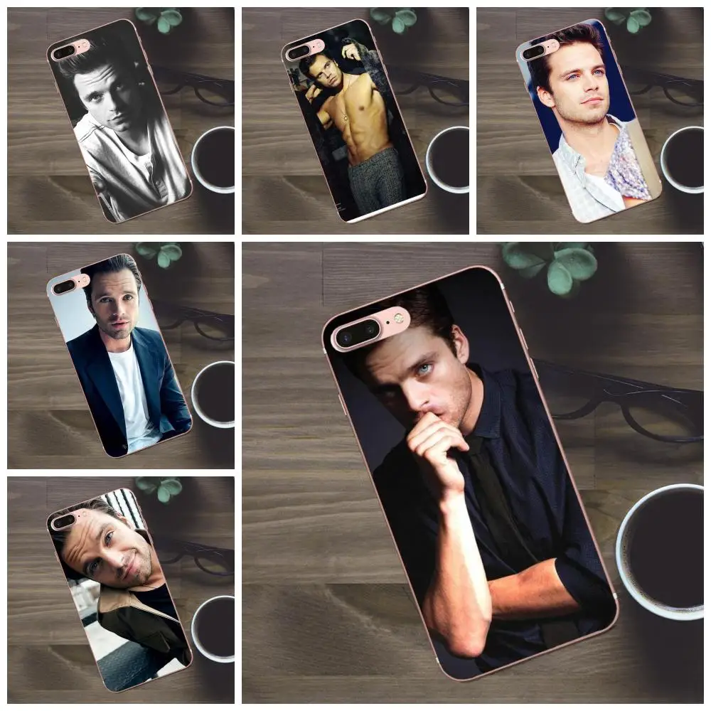 

Bixedx Sebastian Stan Soft Fashion Case Cover For Huawei G8 Honor 5C 5X 6 6X 7 8 9 Y5II Mate 9 P7 P8 P9 P10 P20 Lite Plus 2017