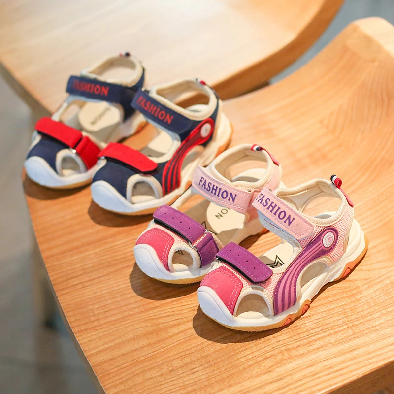 girls closed toe sandals