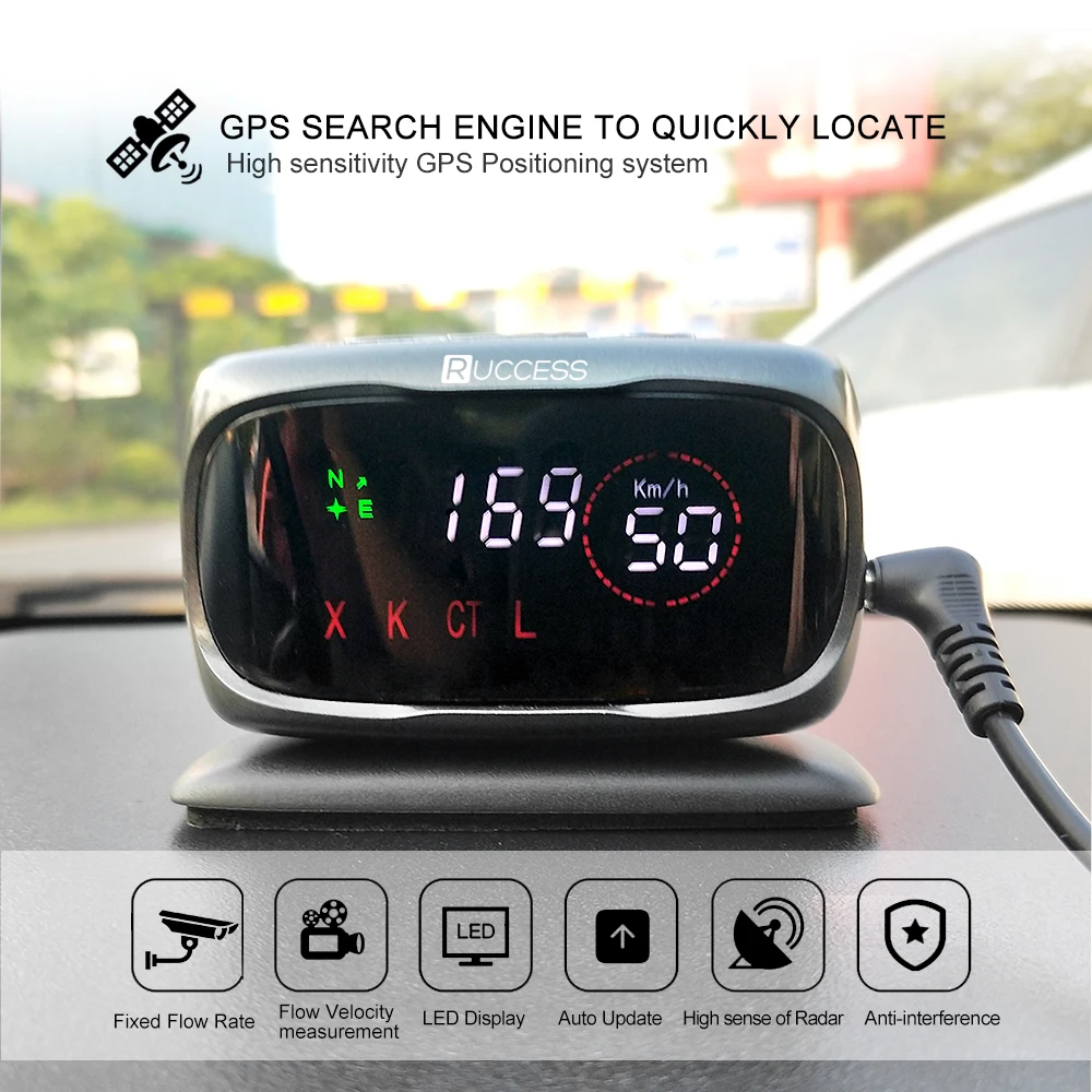 Ruccess S800 автомобиля Антирадары GPS Анти радар автомобилей Скорость детекторы для