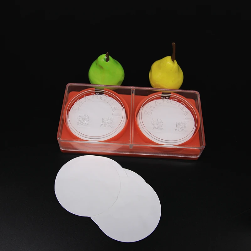 IKEME CA 멤브레인 필터, 셀룰로오스 니트레이트, 47mm, 50mm, 0.45um, 0.22um, 100 개