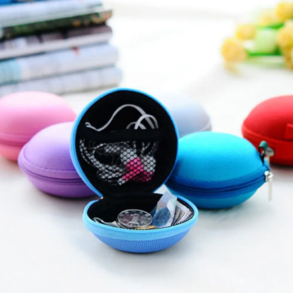 1Pc Earbuds SD Card Hold Case Storage Carrying Hard Earphone Bag