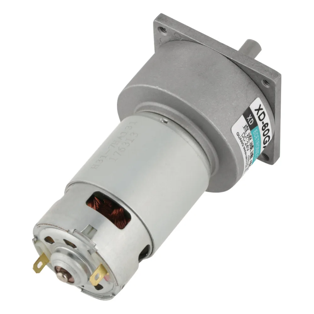 Automatic Doors and Windows High Torque Low Noise Low Heat for Grill XD-60GA775 35W Micro Adjustable Speed Geared Motor DC12V Geared Motor 200 RPM Automatic Doors and Windows High Torque Low Noise Low Heat for Grill XD-60GA775 35W Micro Adjustable Speed Geared Motor DC12V Geared Motor 200 RPM