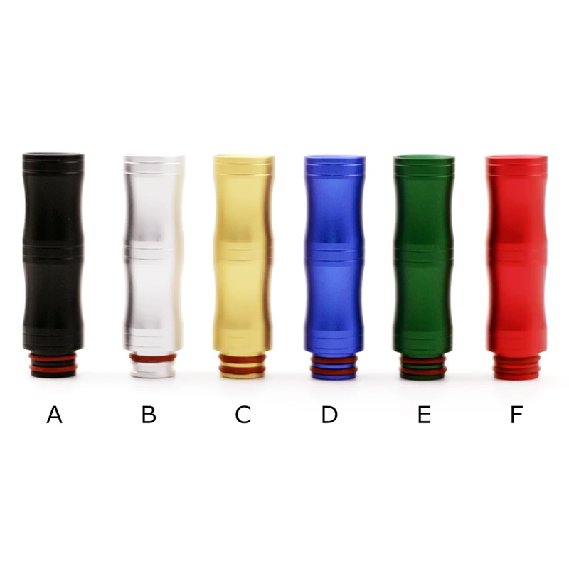 

New 510 Aluminium E Cigarette Holder Bamboo Drip Tip For RDA RTA RBA Atomizer
