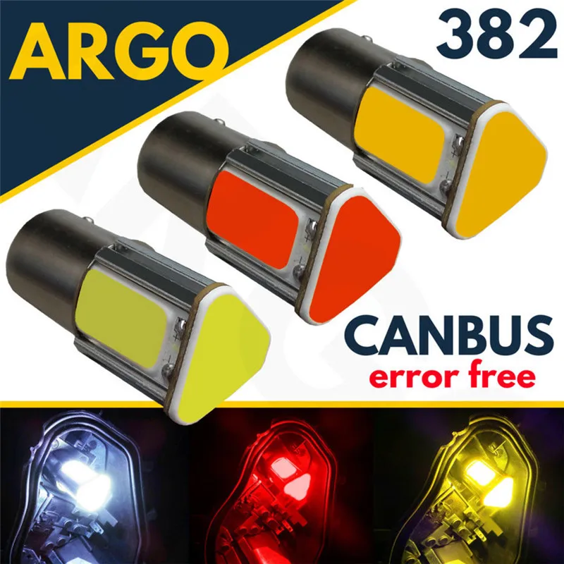 

382 Stoplight Cob led 1156 Ba15s P21w 5w Car Turn Signal Reverse Back Brake Light Bulb 12v