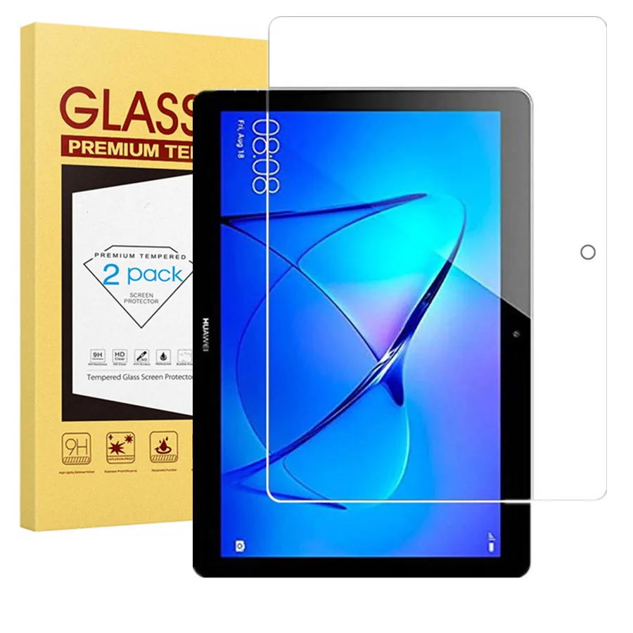 

2 Pcs/Pack for Huawei MediaPad T3 10 AGS-W09 AGS-L09 AGS-L03 9.6 Tempered Glass Protector Honor Play Pad 2 9.6 Screen Film Guard