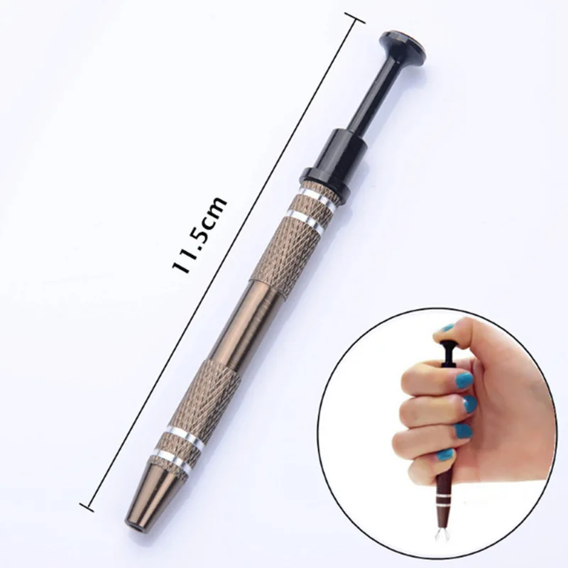 

1Pcs Four Claw Hold Tightly For Catcher IC Chip Component Metal Grabber Electrician Hand Tools Set Parts Gripper Pick Up Tools