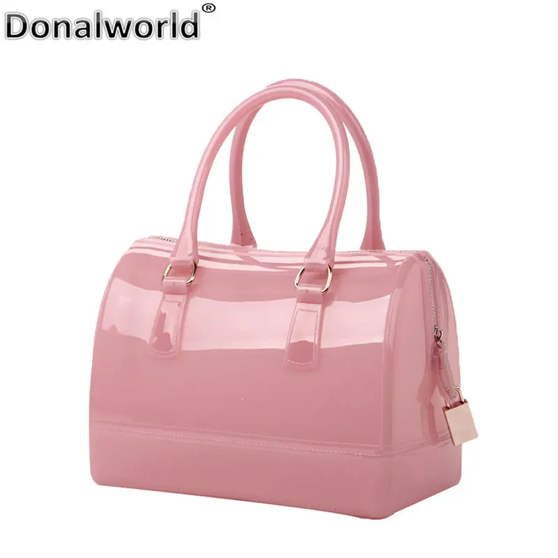 

Donalworld New Candy Color Handbags Women Clutches Ladies Purse Jelly Pillow Top Handbag Colorful Bag Handbags Shoulder Bags