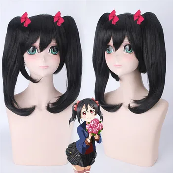 

High quality LoveLive! Love Live Cosplay Wig Nico Yazawa Costume Play Adult Wigs Halloween Anime Hair free shipping