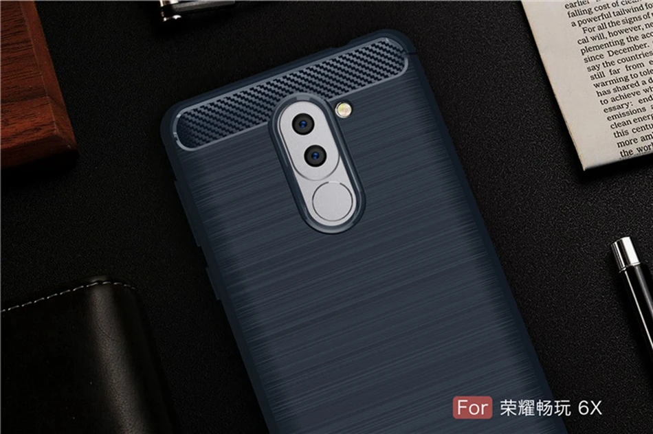 Soft TPU Case for Huawei Honor 6X Case Carbon Fiber Phone Cover for Huawei Honor 8 10 9 Lite V8 V10 V9 play 5C 5X 6A Magic Coque (11)