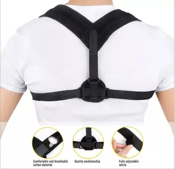 

Medical clavicle children's shoulder hunchback back correction kyphosis belt hunchback posture child adult fracture fixation