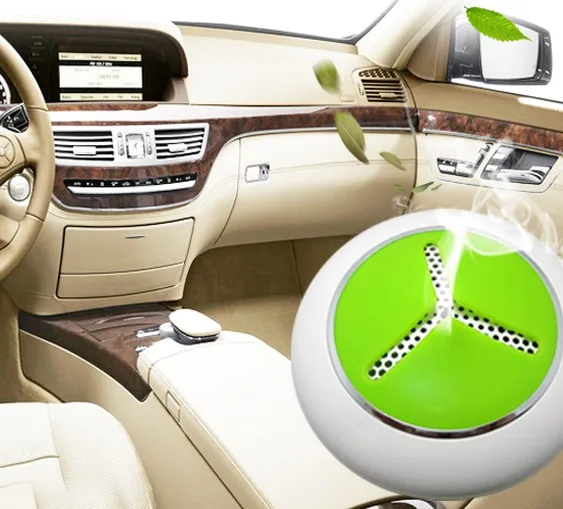 New 12V Car Air Freshener Anion Purifier With USB 2.0 Phone Charger Portable oxygen concentrator