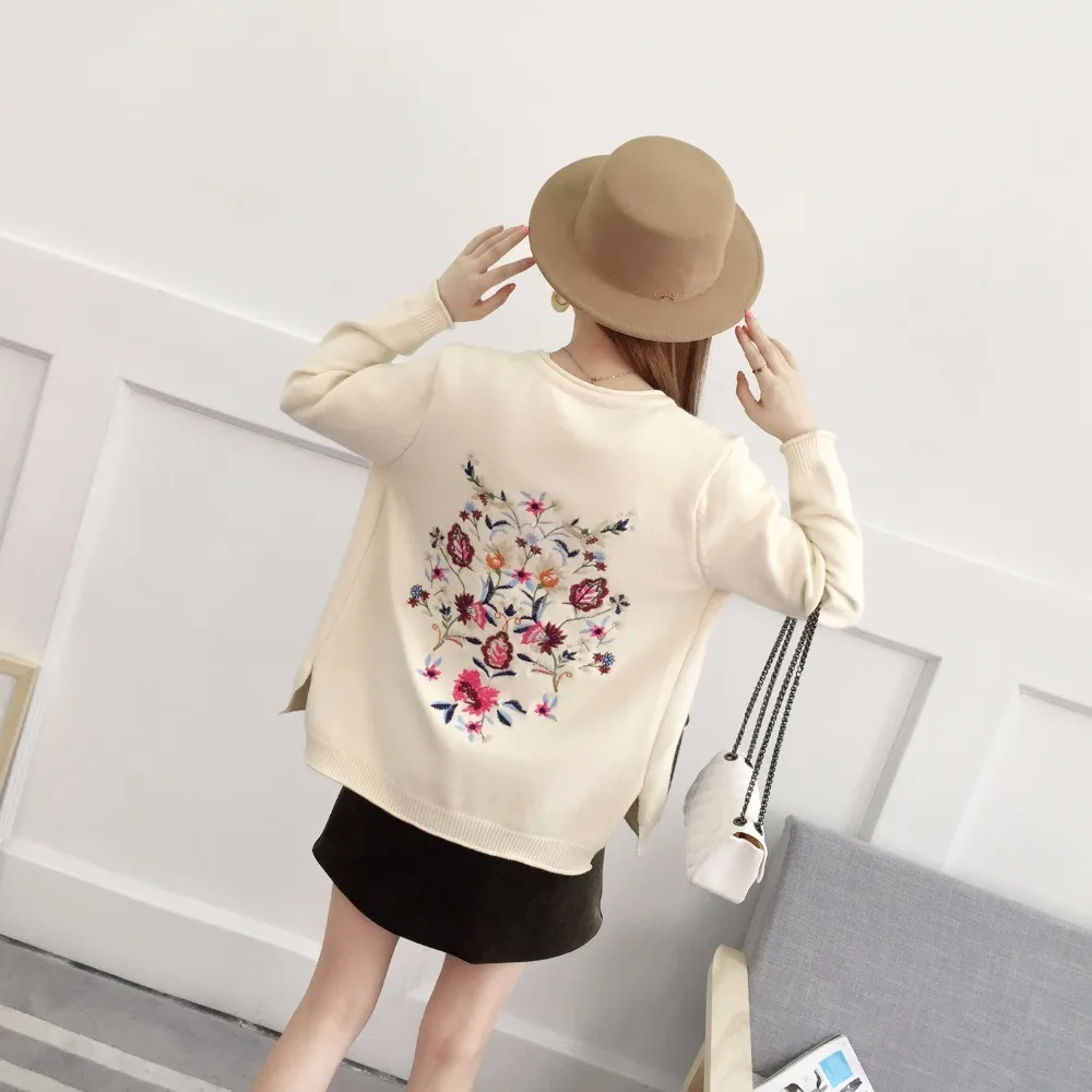 2017 Women Cardigans and Skirt Female Sweater Fashion Autumn Winter Warm O Neck Casual Loose Knitted Tops Sweaters