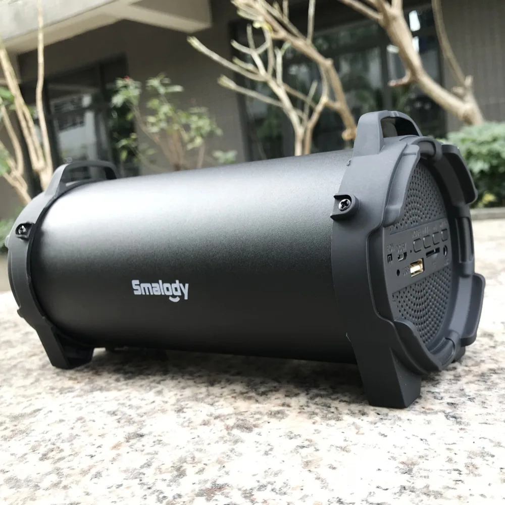 Уличная Беспроводная Bluetooth колонка портативная стерео бас сабвуфер Громкая
