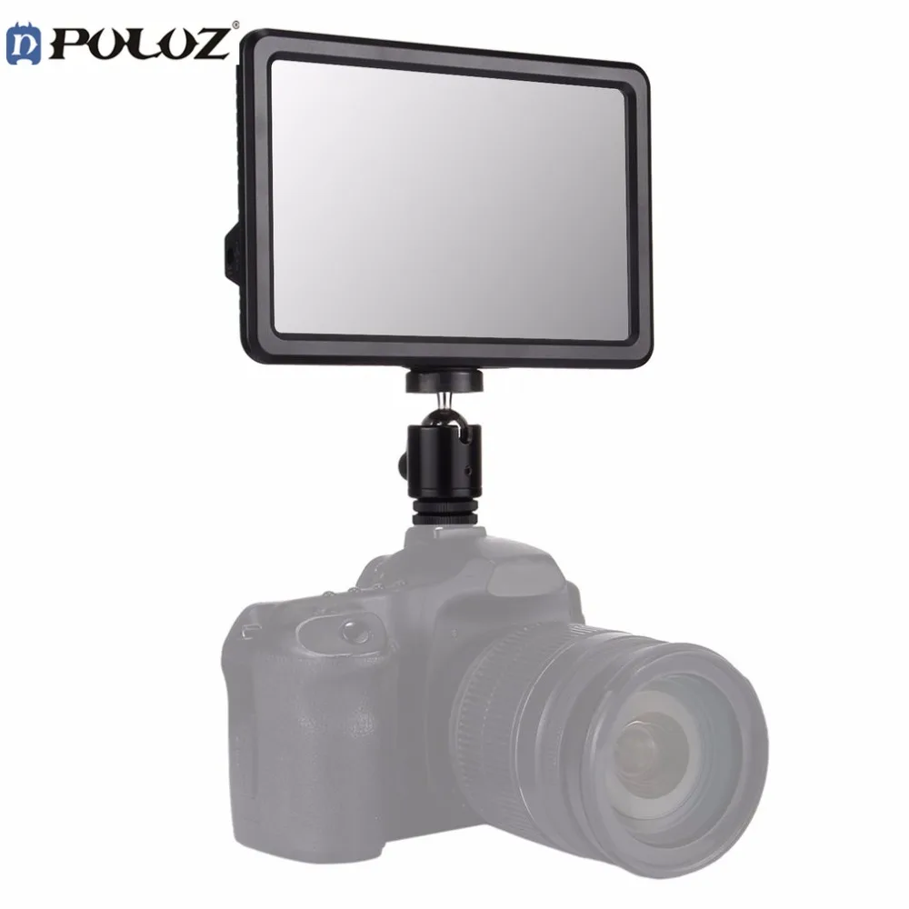 

PULUZ Professional LED Camera Light 220-850LM 3000-6000K Dimmable Studio Video Camera Fill Light Photograph Accessories