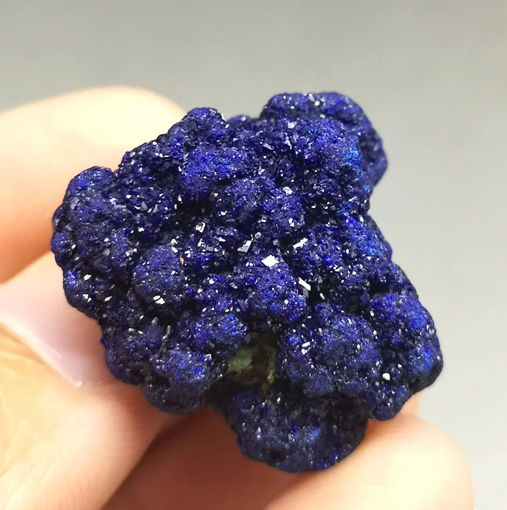 

15g Natural shiny Azurite mineral specimens natural stones and crystal gemstones quartz from China