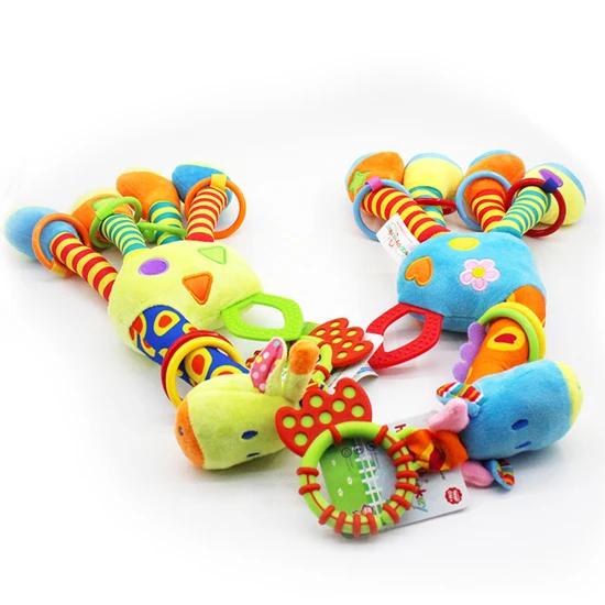 Buy Soft Giraffe Animal Plush Infant Baby Toy 1 PC