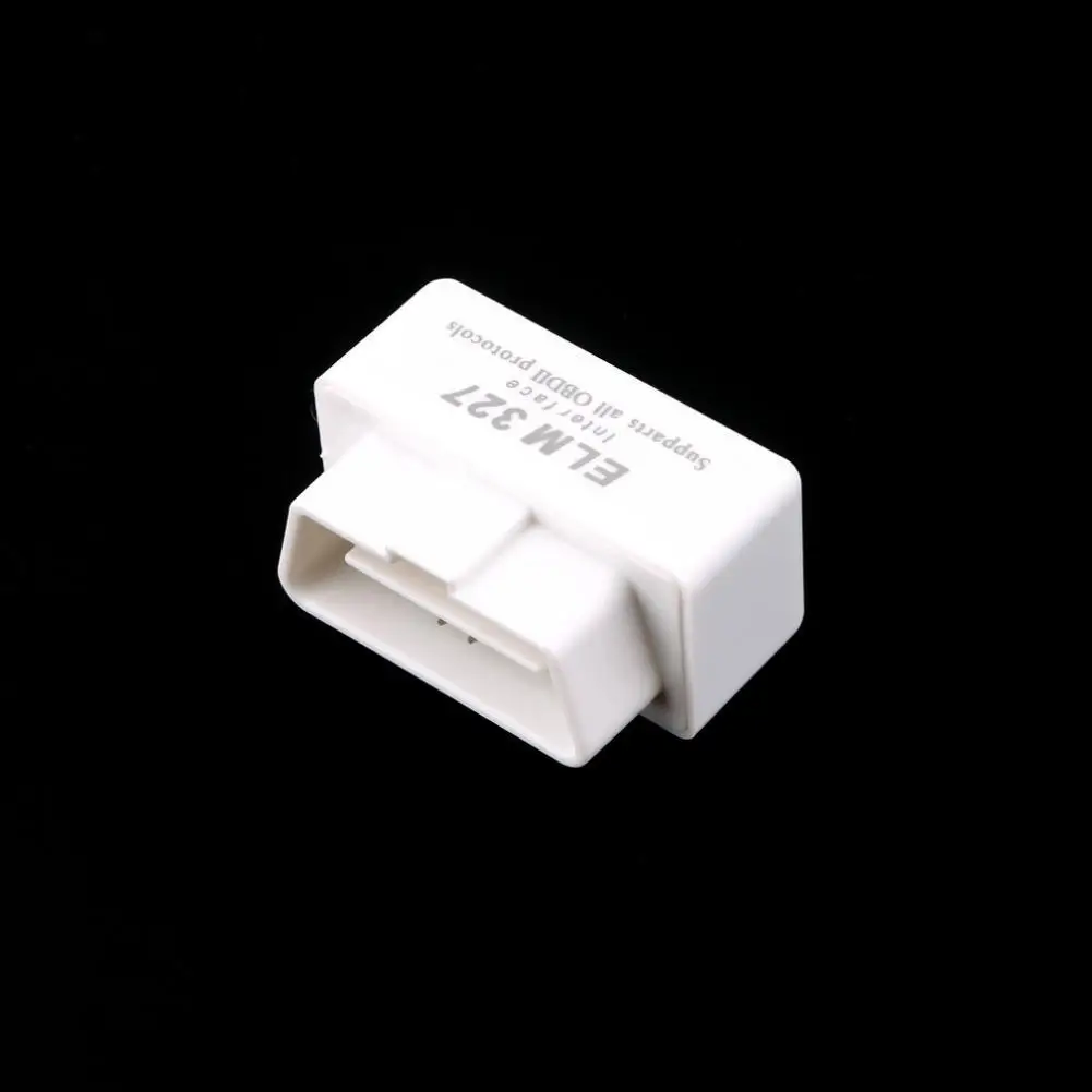 Топ белые супер мини ELM327 Bluetooth OBD2 автомобильный диагностический инструмент