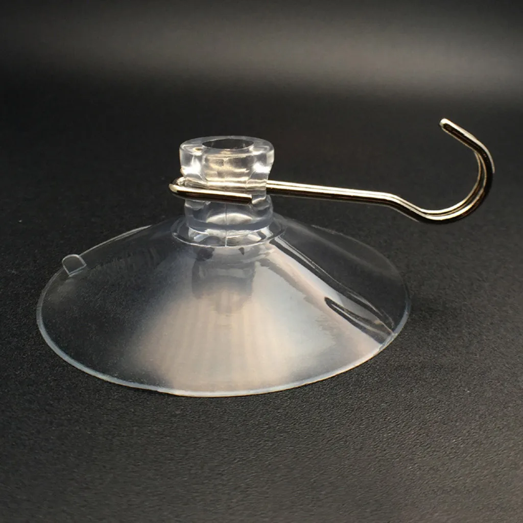 8 шт. 60 мм 2,5 дюймов прочный крючок ПВХ прозрачная присоска для кухни ванной комнаты Настенные вешалки крючки крючок набор