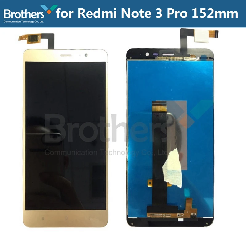 LCD Display For Xiaomi Redmi Note 3 pro Special Edition Assembly With Frame Touch Screen Digitizer for Redmi Note 3 Pro SE 152mm (1)
