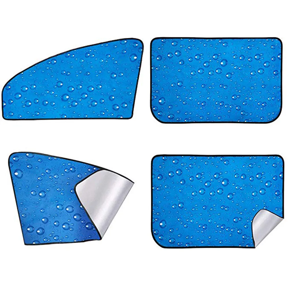 Car Sun Shade Rear Front Window Shade Side Window Sunshade Baby 4pcs