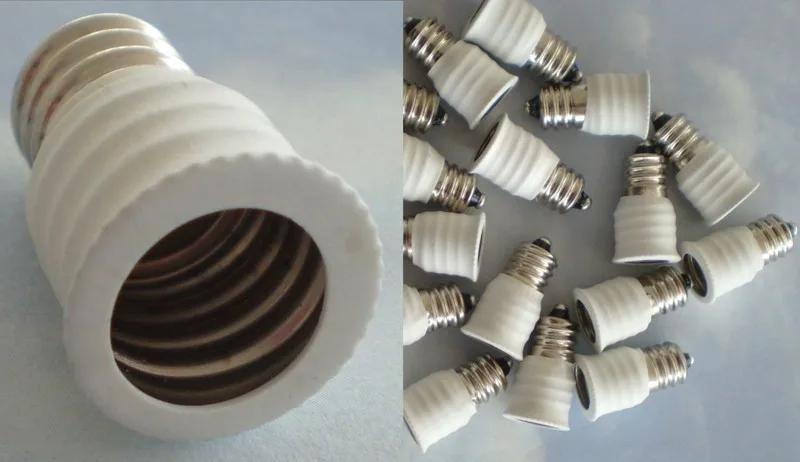 e12 to e14 white lamp holder converter