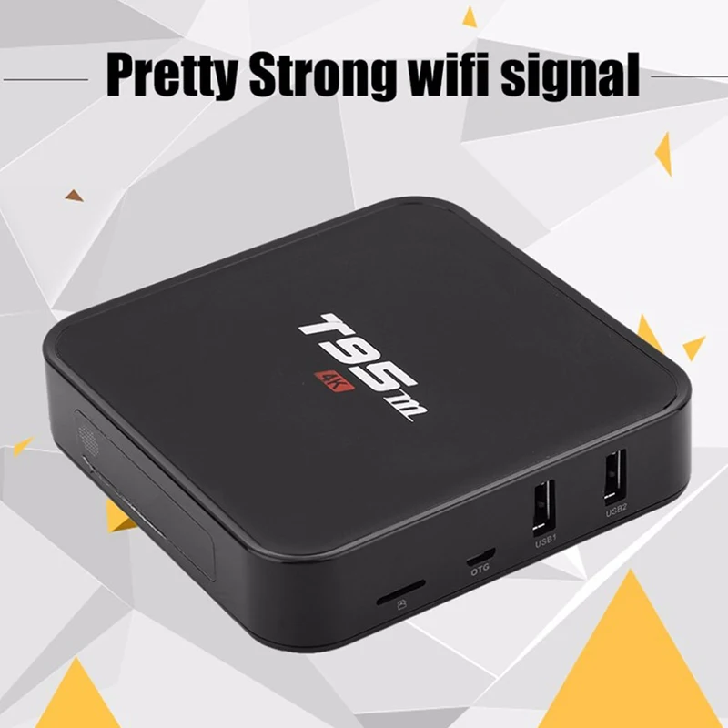 T95M Android 7 1 Smart ТВ коробка 4 ядра ГБ 8 UHD 2 К * Media Player IP телеприставке|ТВ-приставки и