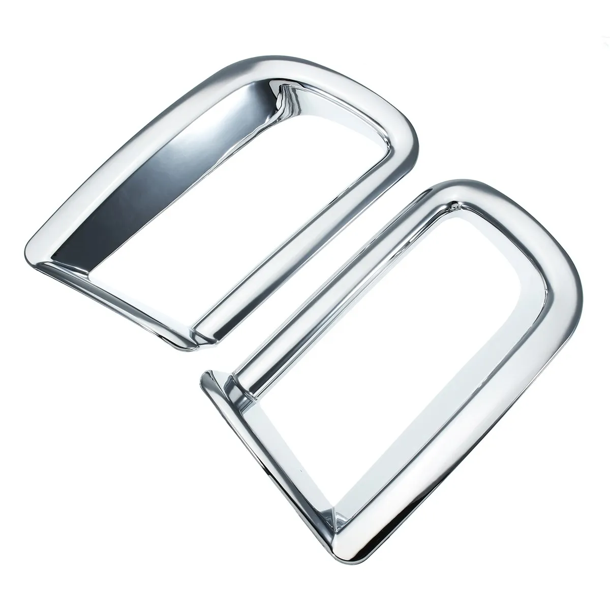 

2Pcs Car Stying ABS Chrome Rear Fog Light Cover For Toyota Prado /FJ150 2010 2011 2012