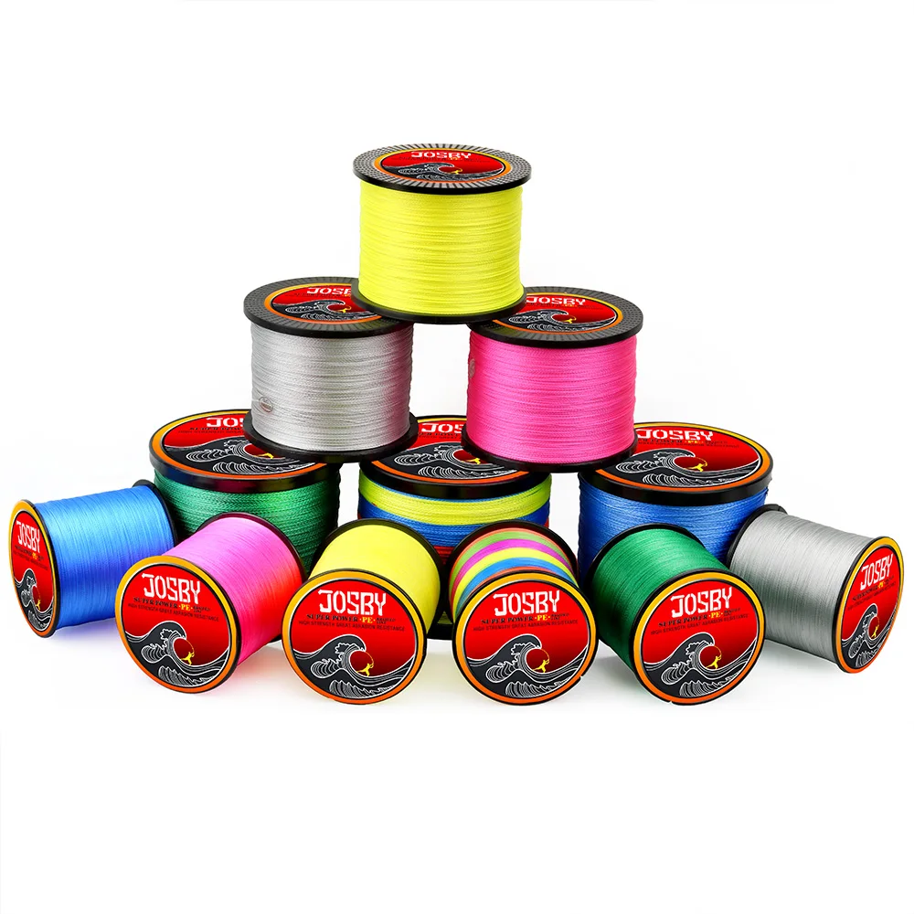 JOSBY 500M 8 Strands PE Braided Fishing line Japan Multifilament Super