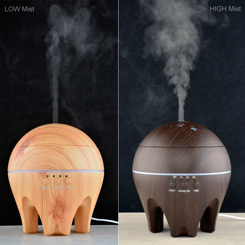 Goede Aromatherapie luchtbevochtiger 500ml essentiële olie diffuser sterrenhemel sfeer lamp voor thuis slaapkamer kantoor SPA diffuser