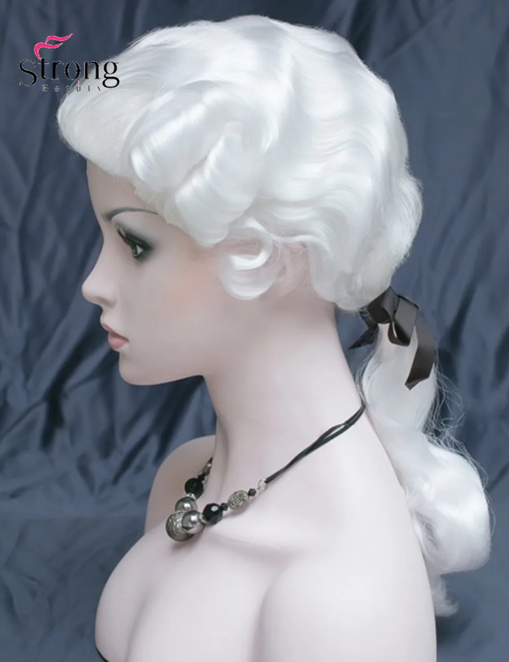 Strongbeauty Judge Wig British Barrister Female Lawyer Wig Cosplay