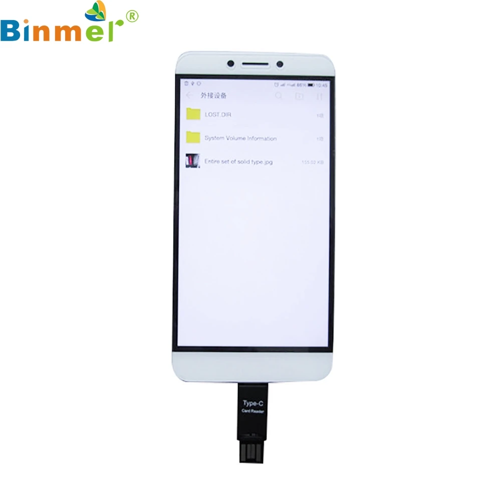 Адаптер хоста USB 2 0 Type C OTG Устройство для чтения карт Micro SD ноутбука ПК телефона